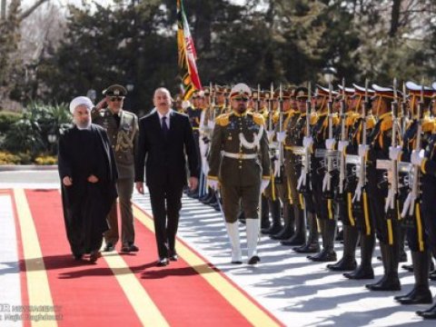 Prezidentlər görüşdü - FOTOLAR 