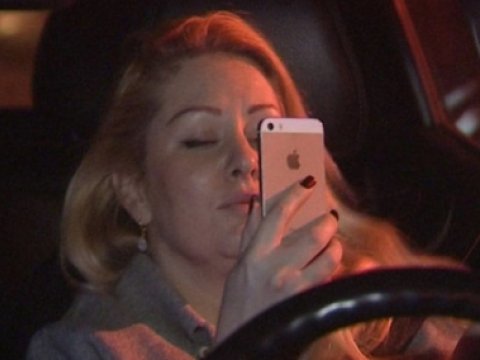 Polisə tabe olmayan qadın sürücü həbs edilib