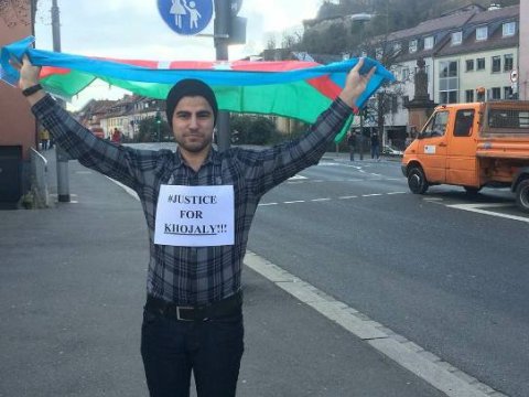 “Əlimizdən sadəcə bu gəldi…” - Almaniyadakı tələbəmiz - FOTOLAR