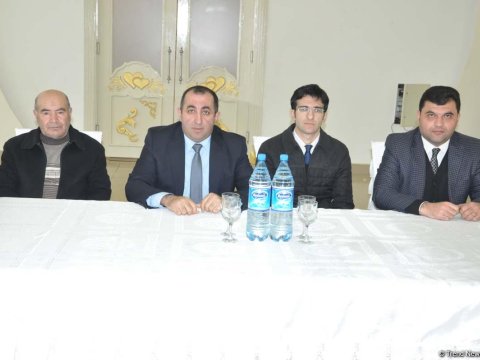 Gəncədə gənclərə çağırış - FOTO