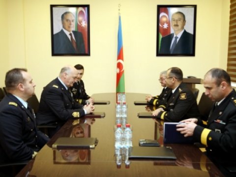 NATO generalı Azərbaycandakı hərbi hissələrdə - FOTO 