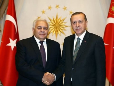  Milli Məclisin nümayəndə heyəti Türkiyə prezidenti ilə görüşüb