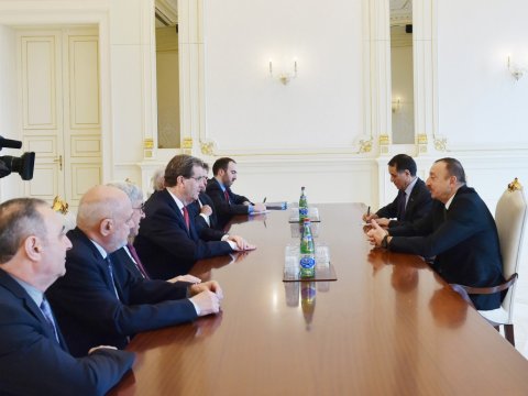 ​İlham Əliyev Amerika Yəhudi Komitəsinin icraçı direktorunu qəbul edib