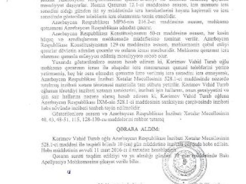 Borclara görə həbslər başlandı – Azərbaycanda 