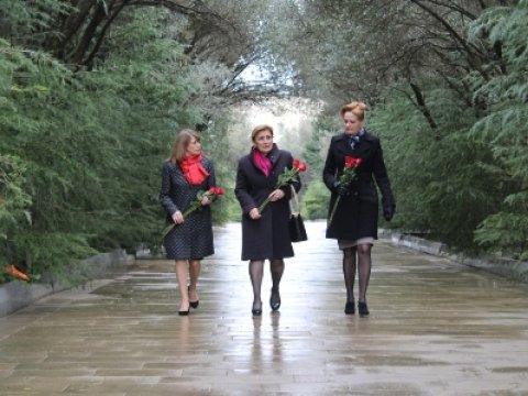 Belarusun xanım deputatları Bakıda – FOTO 