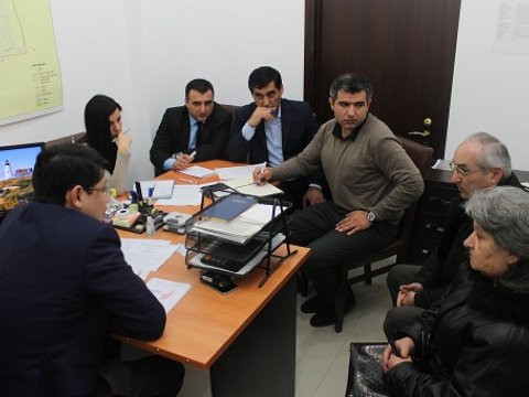 Fuad Muradov Xətai sakinləri ilə görüşüb - FOTOLAR