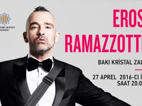 Məşhur italyan müğənni ilk dəfə Bakıya gəlir