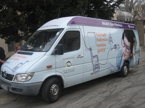 Azercell-in Mobil Göz Klinikasında 100-ə yaxın müayinə aparılıb