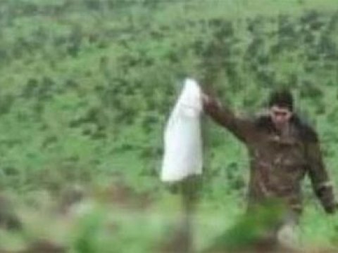  Erməni əsgər belə təslim oldu  - Foto 