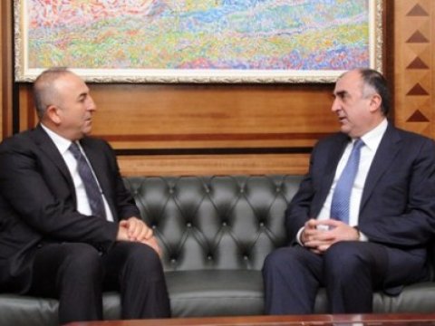  Məmmədyarov türkiyəli həmkarı ilə  cəbhədəki durumu müzakirə edib 