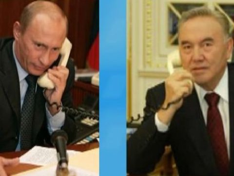 Putin və Nazarbayev Qarabağ münaqişəsini müzakirə edib
