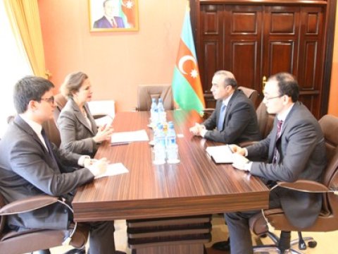 Azay Quliyev Fransa səfiri ilə görüşüb