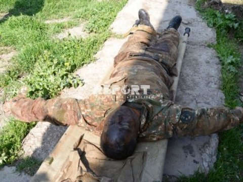 Ermənilərin kəşfiyyat bölüyünün komandiri məhv edildi - FOTO