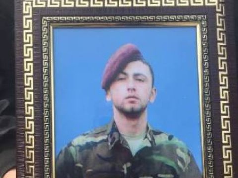 Goranboyda  kəşfiyyatçı şəhidimiz torpağa tapşırıldı