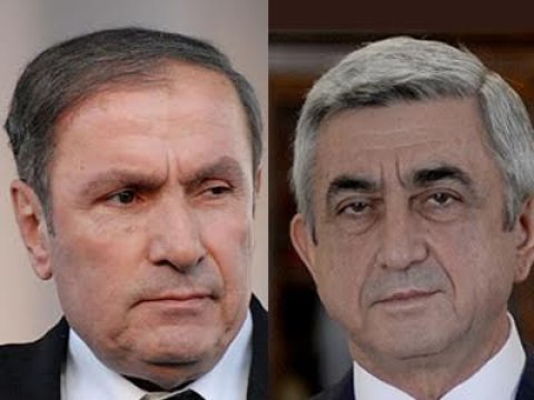 Sərkisyan Levon Ter-Petrosyanın evinə gedib