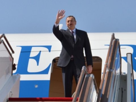 Azərbaycan prezidenti Türkiyəyə gedib