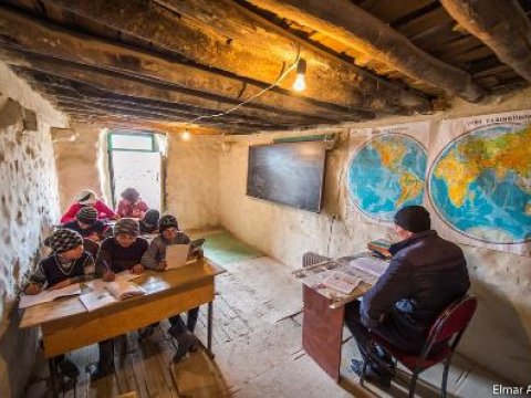 Azərbaycandakı bu məktəbdə heç kim işləmək istəmir - FOTO 