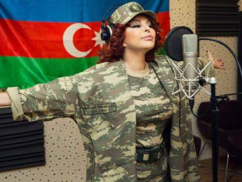 Aygün Kazımovadan vətənpərvər mahnı - VİDEO