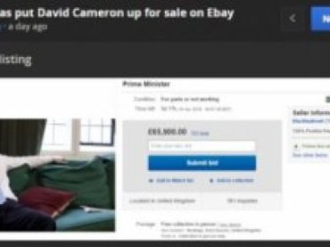  Britaniyanın baş naziri satışa çıxarıldı 