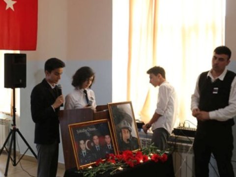 Şəhid pilotun övladları təhsil haqqından azad edildi