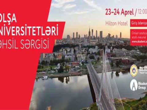 Azərbaycanda ilk dəfə Polşa Universitetlərinin Təhsil Sərgisi keçiriləcək