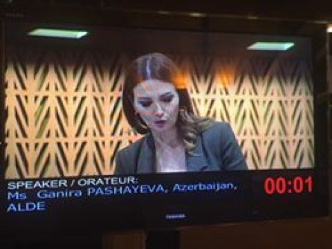 Qənirə Paşayeva Avropanın qaçqın və köçkün siyasətini tənqid edib 