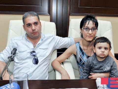 Azərbaycana qaçmış erməni ailəsi Bakıdan üçüncü ölkəyə göndərildi