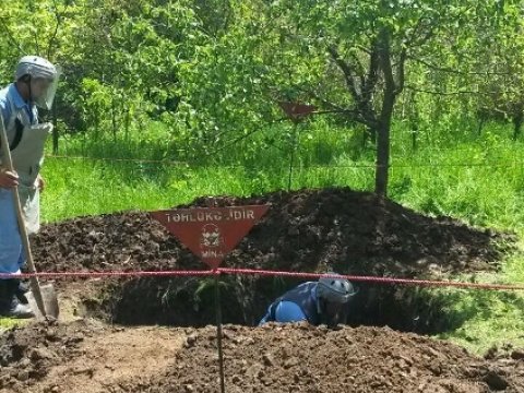  Bir gündə 178 partlamamış sursat aşkarlanıb