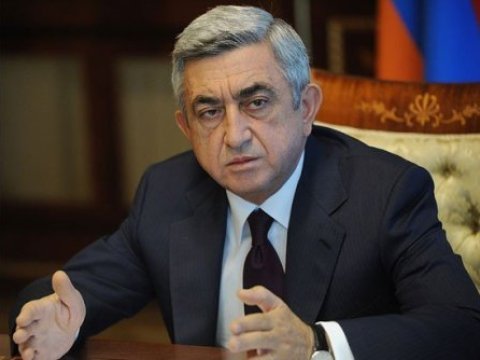 Sərkisyan danışıqlardan rəsmən imtina etdi