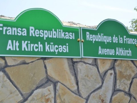 Fransalı deputat Horadizə gəldi - FOTOLAR