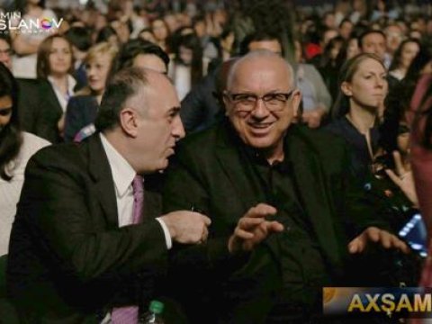 Məmmədyarovla Əsgərov Ramazottini dinlədi - FOTOLAR