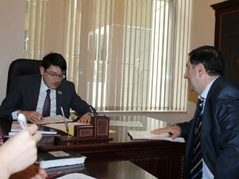 Fuad Muradov seçicilərini qəbul etdi - FOTO