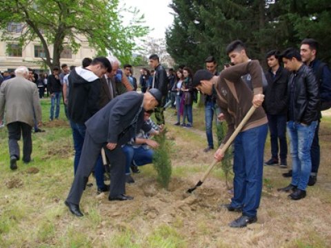 Azərbaycan Texniki Universitetində “Ekoloji Aksiya”
