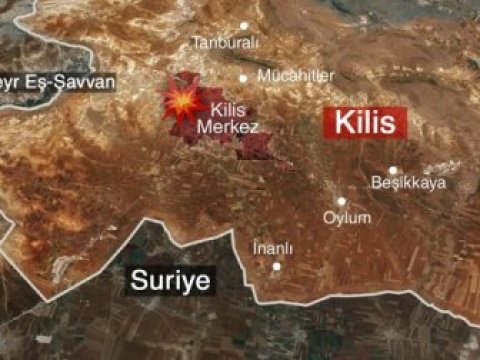  Suriyadan Türkiyəyə yenə mərmi atıldı 