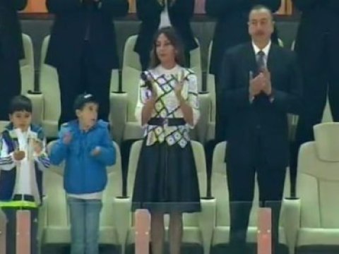  Prezident Avropa çempionatının açılış mərasimində iştirak edib 