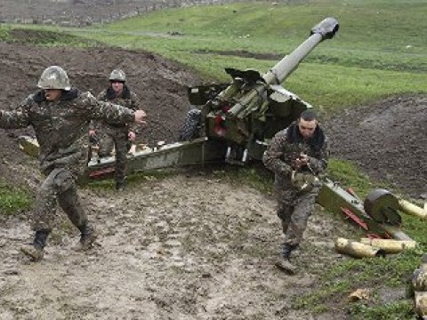 Cəbhənin bütün istiqamətlərində güclü atışma oldu