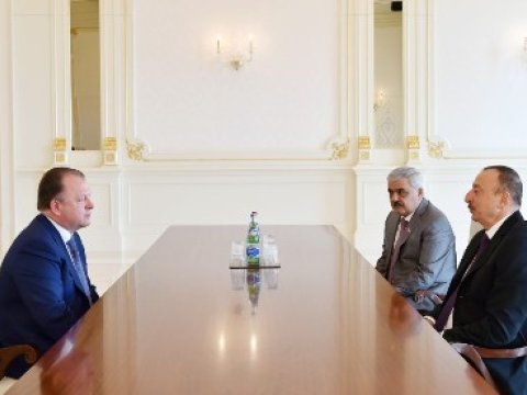 İlham Əliyev Beynəlxalq Cüdo Federasiyasının prezidentini qəbul edib