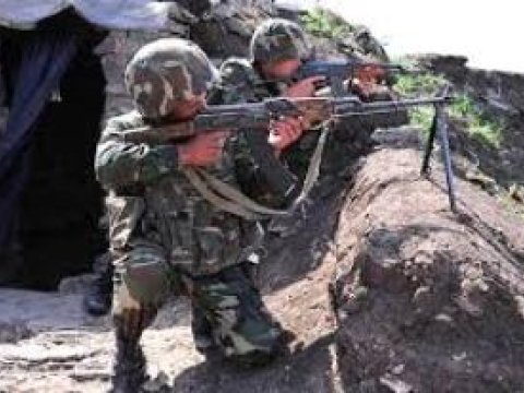 Cəbhədə şiddətli atışma