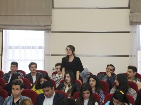 Abel Məhərrəmov YAP-çı gənclərlə görüşüb - FOTOLAR