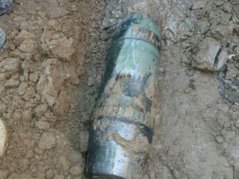 Tərtərdə kimyəvi tərkibli top mərmisi aşkarlanıb  - FOTOLAR