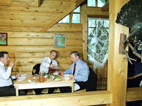 Rəsmi olmayan siyasi naharlar - FOTOLAR