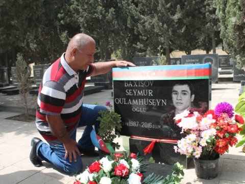 Aprel d&ouml;y&uuml;şlərinin sonuncu ŞƏHİDİ - FOTOLAR  