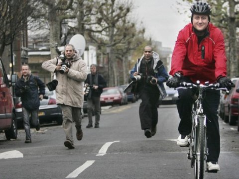 Velosiped s&uuml;rən d&ouml;vlət baş&ccedil;ıları - FOTOLAR