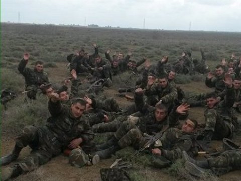 K&uuml;rşad ruhlu komandirin şəhid əsgərləri...  