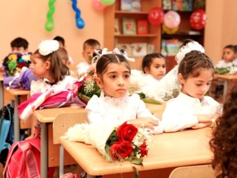 Bakıda I sinfə şagird qəbulu başlayıb
