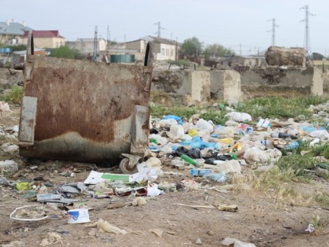 Suraxanıda zibillik - FOTOREPORTAJ 