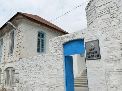 Şəki qarışıq tipli uşaq evi &uuml;&ccedil;&uuml;n yeni bina inşa olunacaq - FOTO