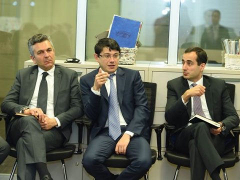 Prezident Administrasiyasının yeni ş&ouml;bə m&uuml;diri Gənclər Fondunda - FOTOLAR