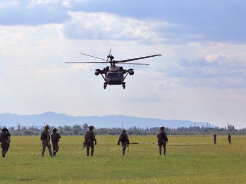 &ldquo;Qafqaz Qartalı&rdquo; təlimi davam edir - FOTO