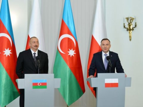 Polşa prezidenti:&nbsp;" Azərbaycanla Polşa arasında birbaşa dəmir yolu xətti yaradılmasını &ccedil;ox istərdik"